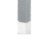 Villa & House Washed Winter Gray, Nickel Claudette Desk