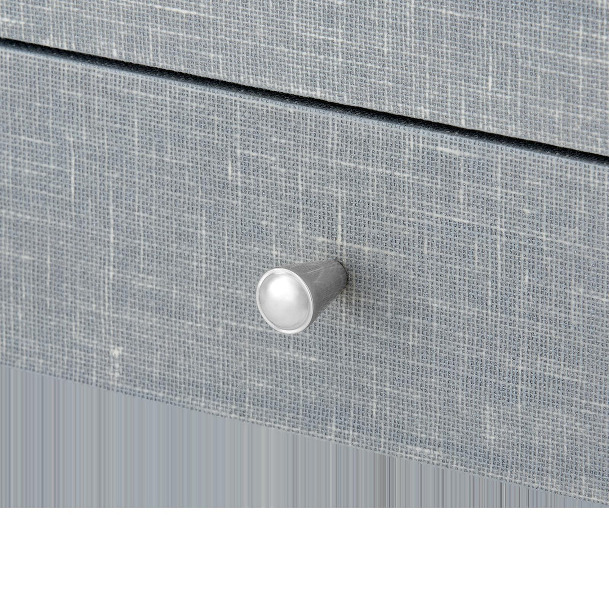 Villa & House Washed Winter Gray, Nickel Claudette Desk