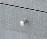 Villa & House Washed Winter Gray, Nickel Claudette Desk