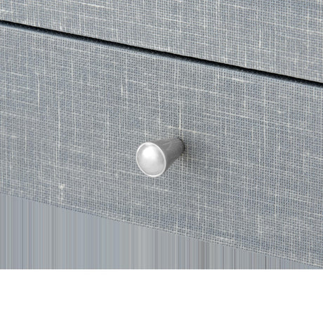 Villa & House Washed Winter Gray, Nickel Claudette Desk