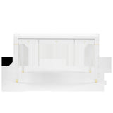 Villa & House Cream, Brass Claudette Desk