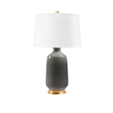 Villa & House Stormy Gray Carolyn Lamp Without Shade