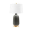 Villa & House Stormy Gray Carolyn Lamp Without Shade