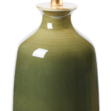 Villa & House Olive Green Carolyn Lamp Without Shade