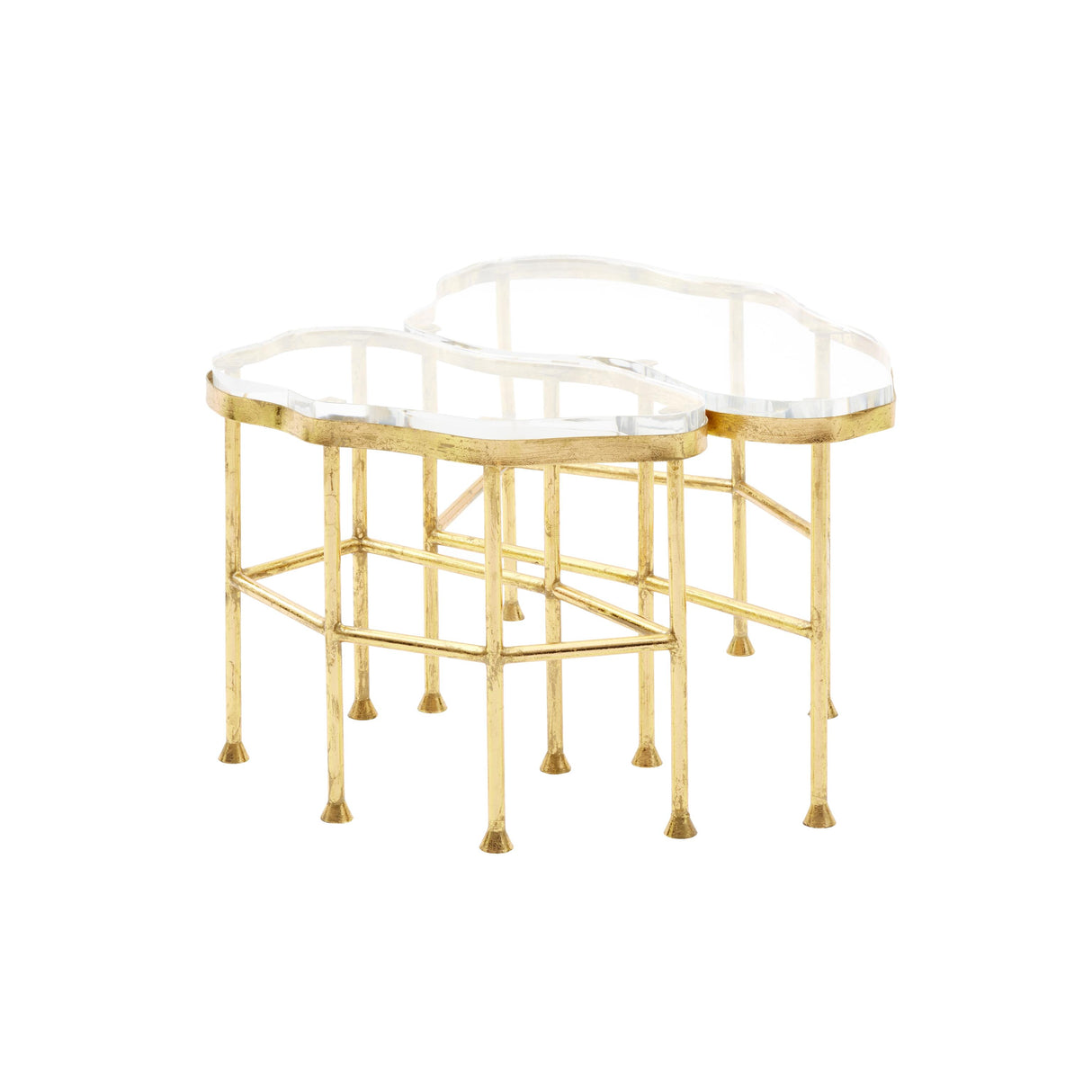 Villa & House Gold Leaf Cristal Coffee Table