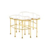 Villa & House Gold Leaf Cristal Coffee Table