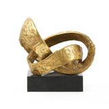 Villa & House Gold Leaf Demi Statue