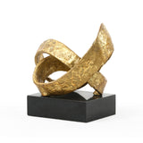 Villa & House Gold Leaf Demi Statue