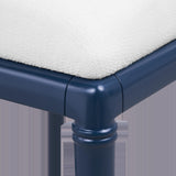 Villa & House Midnight Blue Delia Counter Stool