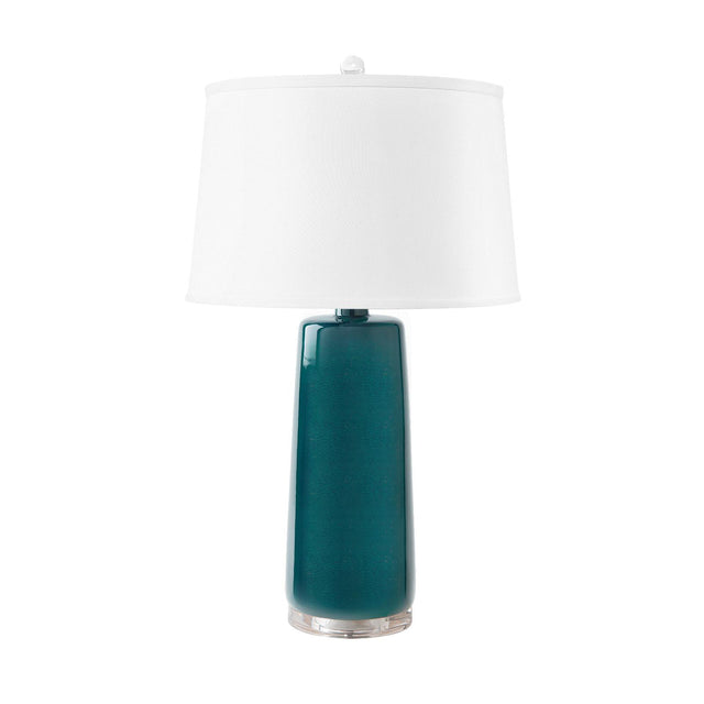 Villa & House Green Lapis Edgware Lamp Without Shade