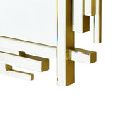 Villa & House Polished Brass Edith Mirror
