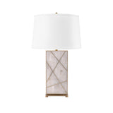 Villa & House Alabaster Elgin Lamp Without Shade