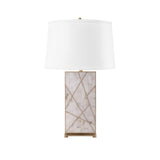 Villa & House Alabaster Elgin Lamp Without Shade