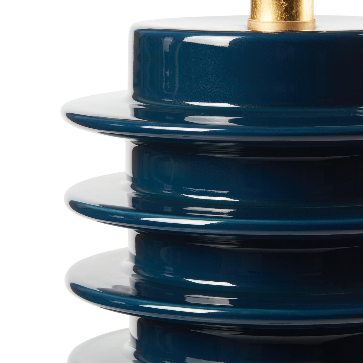 Villa & House Navy Blue Elektra Lamp Without Shade
