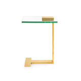 Villa & House Brushed Brass Elle Side Table