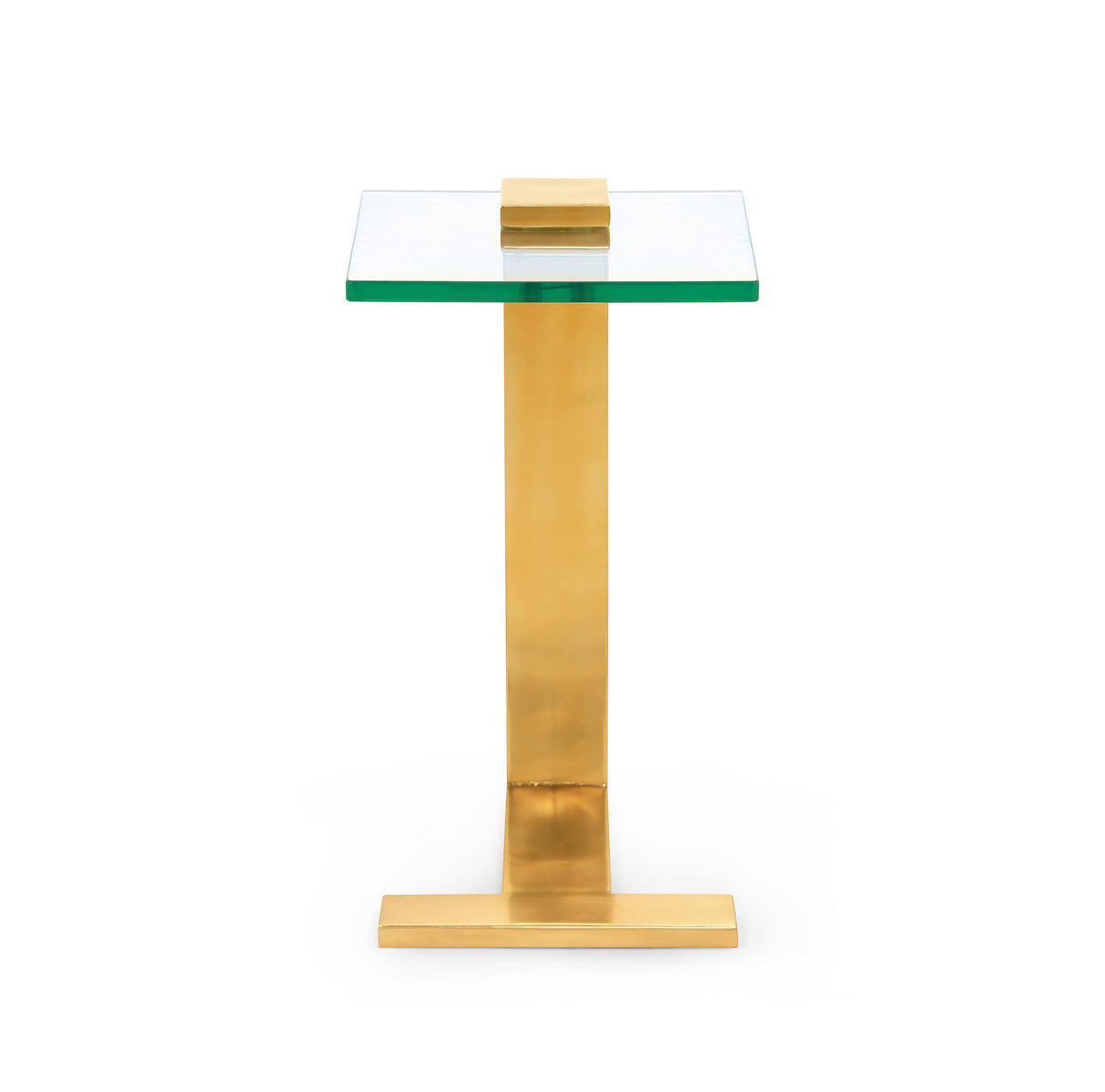 Villa & House Brushed Brass Elle Side Table