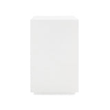 Villa & House Chiffon White Essential Side Table