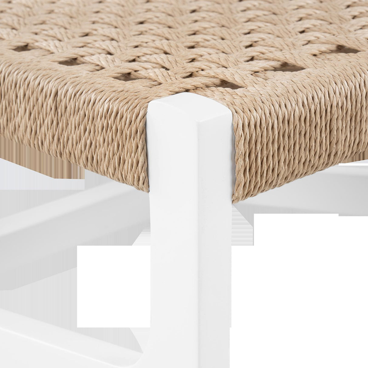 Villa & House Eggshell White Eva Counter Stool