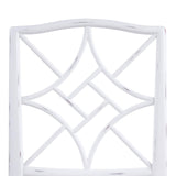 Villa & House Distressed Eggshell White Evelyn Side Chair