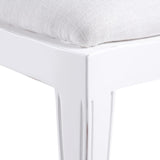 Villa & House Distressed Eggshell White Evelyn Side Chair
