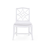 Villa & House Distressed Eggshell White Evelyn Side Chair