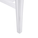 Villa & House Distressed Eggshell White Evelyn Side Chair