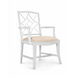 Villa & House Distressed Eggshell White Evelyn Armchair