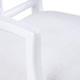 Villa & House Distressed Eggshell White Evelyn Armchair