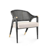 Villa & House Jet Black Edward Lounge Chair