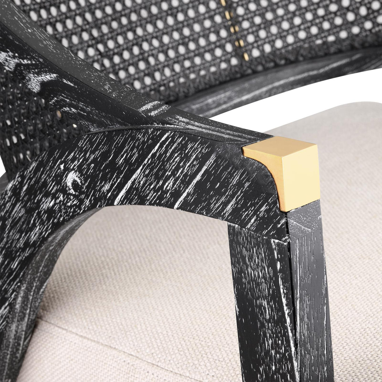 Villa & House Jet Black Edward Lounge Chair
