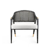 Villa & House Jet Black Edward Lounge Chair