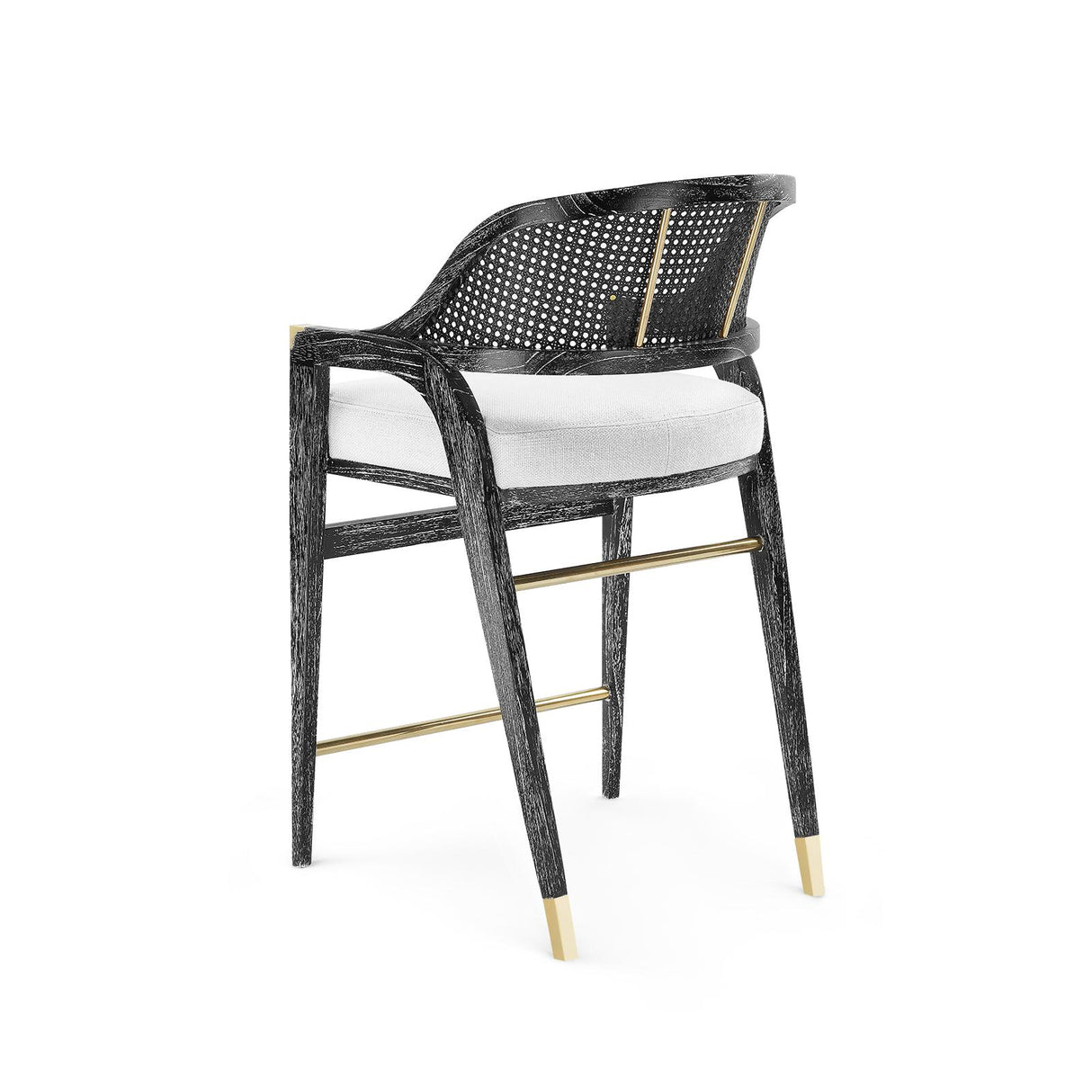 Villa & House Jet Black Edward Counter Stool