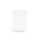 Villa & House Chiffon White Fedor 2-Drawer Side Table