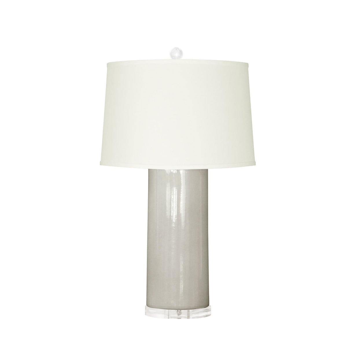 Villa & House Dove Gray Formosa Lamp Without Shade