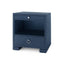 Villa & House Deep Navy Frances 2-Drawer Side Table