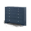 Villa & House Deep Navy Frances 6-Drawer