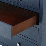 Villa & House Deep Navy Frances 6-Drawer