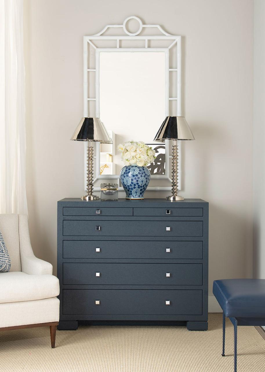 Villa & House Deep Navy Frances 6-Drawer