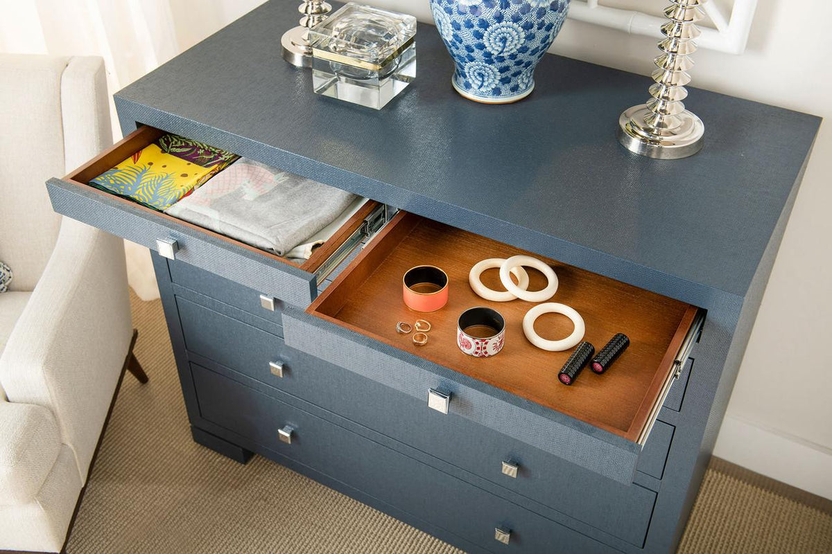 Villa & House Deep Navy Frances 6-Drawer