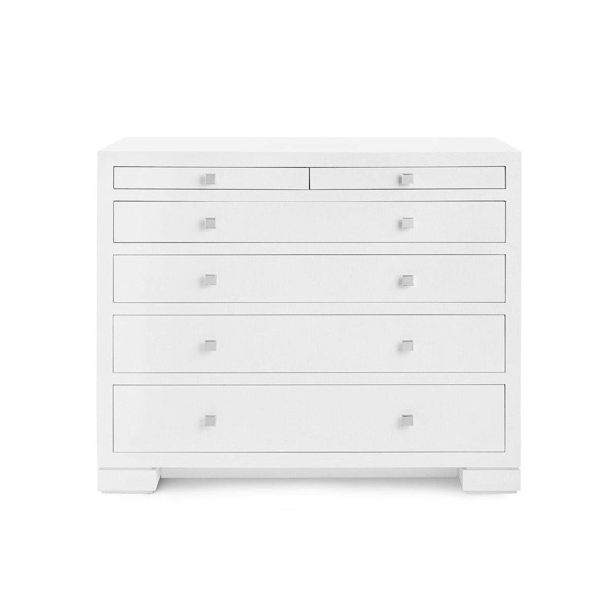 Villa & House Chiffon White Frances 6-Drawer