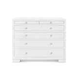 Villa & House Chiffon White Frances 6-Drawer