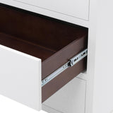 Villa & House Chiffon White Frances Extra Large 6-Drawer