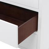 Villa & House Chiffon White Frances Extra Large 6-Drawer