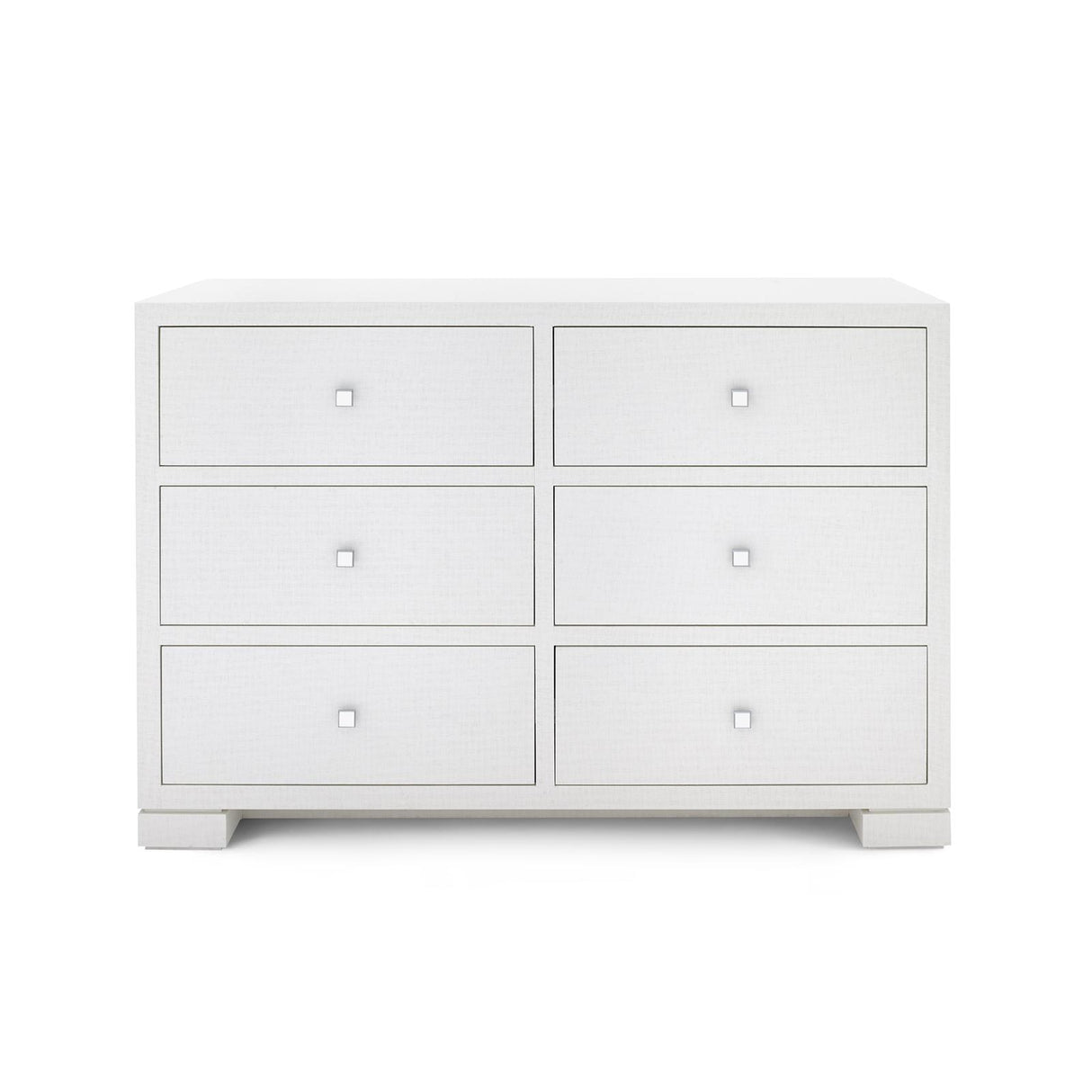 Villa & House Chiffon White Frances Extra Large 6-Drawer