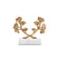 Villa & House Gold Leaf Ginko Statue