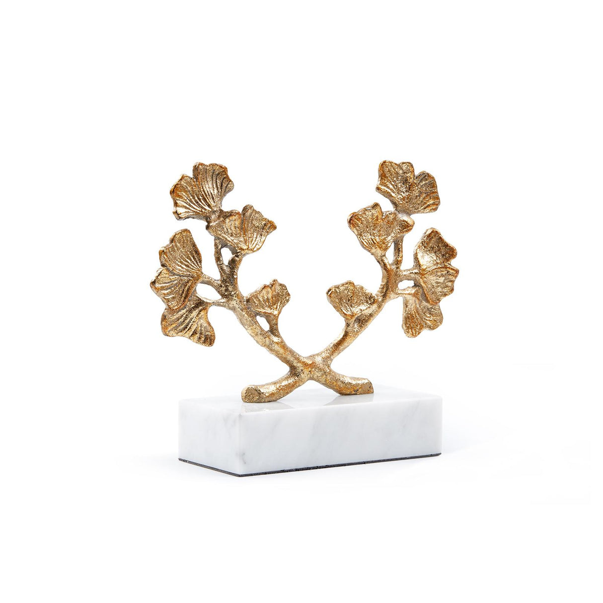 Villa & House Gold Leaf Ginko Statue