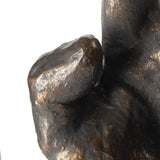 Villa & House Bronze Hands Statue (Pair)