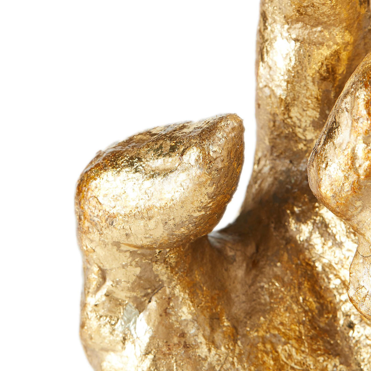 Villa & House Gold Leaf Hands Statue (Pair)