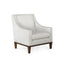 Villa & House Kingston Warm White Hans Club Chair,Kingston Warm White,Sable Finish