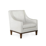 Villa & House Kingston Warm White Hans Club Chair,Kingston Warm White,Dune Finish